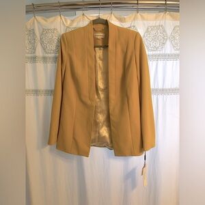 Calvin Klein classy never worn golden suit jacket
